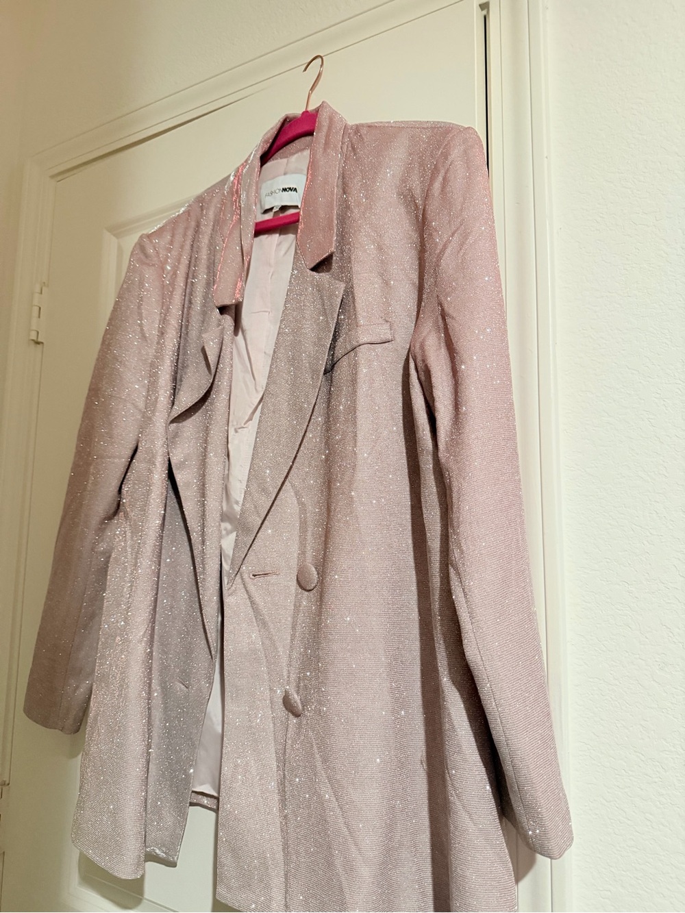 Sparkly blazer (just a little wrinkled)